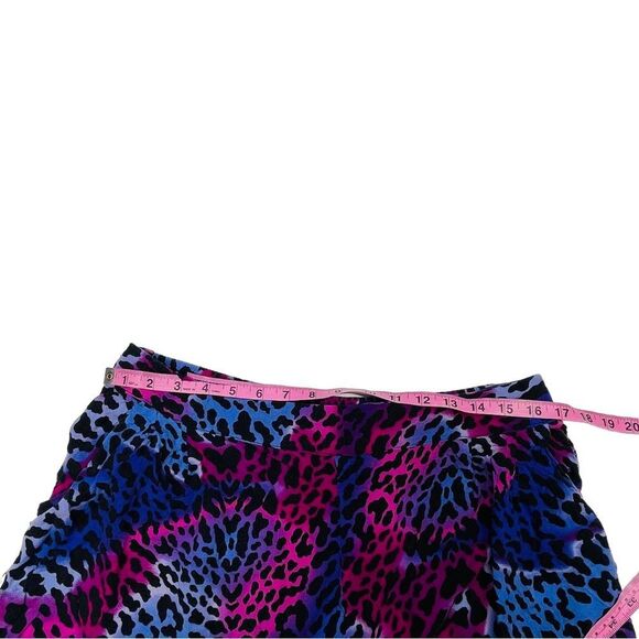 10/$25🦋 Decree Purple & Pink Animal Print Shorts - Size XL - Picture 7 of 11